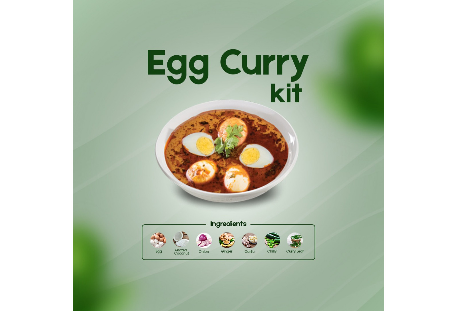 Instant Egg Curry Kit